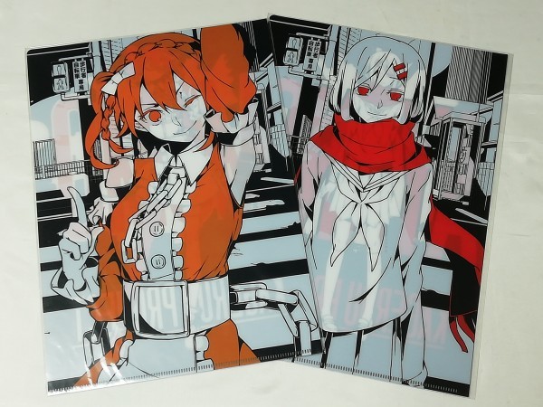 カゲロウプロジェクト メカクシ団2013キャラクター A4クリア カゲロウプロジェクト メカクシ団2013キャラクター A4クリア