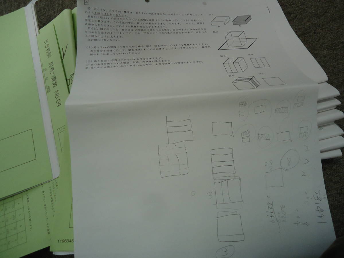 サピックス SS特訓*6年 算数*思考力講座 全14回 *2020年 - www