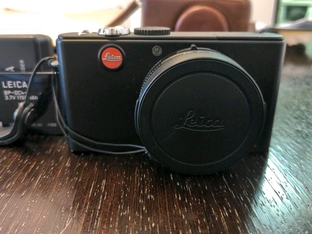 【特注ケース付き名機】LEICA D-LUX 3 デジタルカメラ+EyeFi8GB+バッテリー注