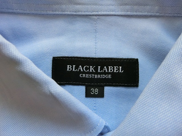 BLACK LABEL CRESTBRIDGE ブラックレーベル クレストブリッジ 長袖 シャツ 38 USED_画像3