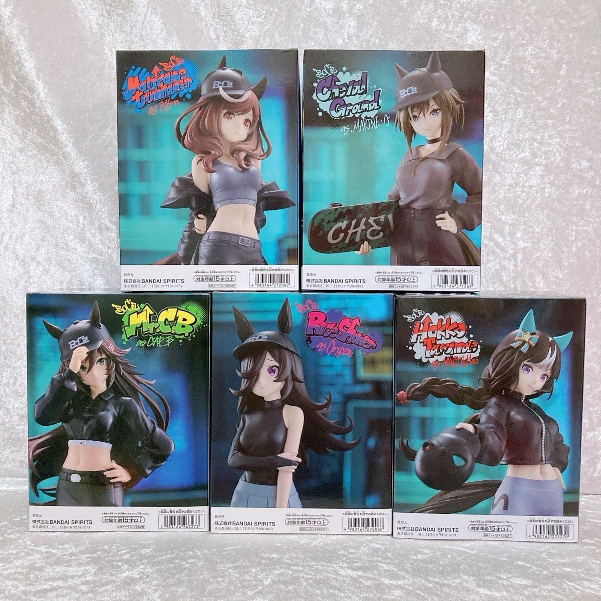 ウマ娘 BoC'z フィギュア 全5種 コンプリートセット ウマ娘プリティーダービー BoC'z フィギュアシリーズ 全5種