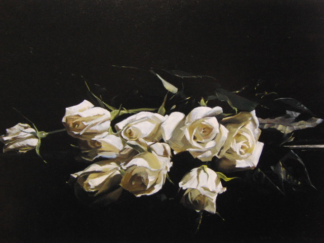 江川敦志、【キャベツ】、希少な額装用画集より、状態良好、新品額装付