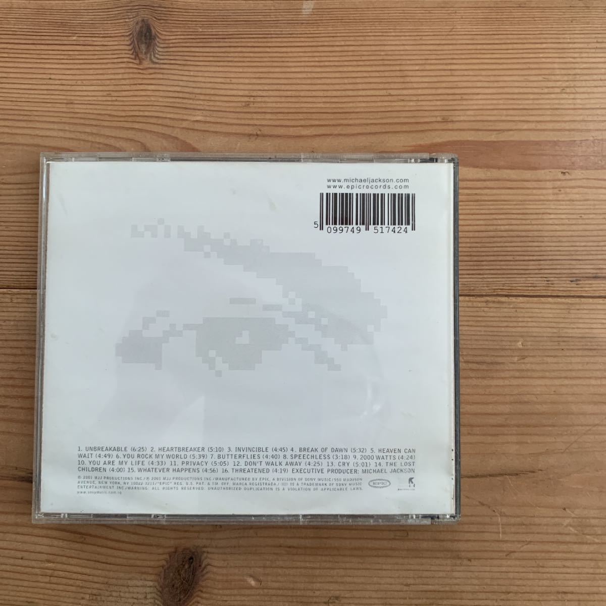 マイケルジヤクソン CD