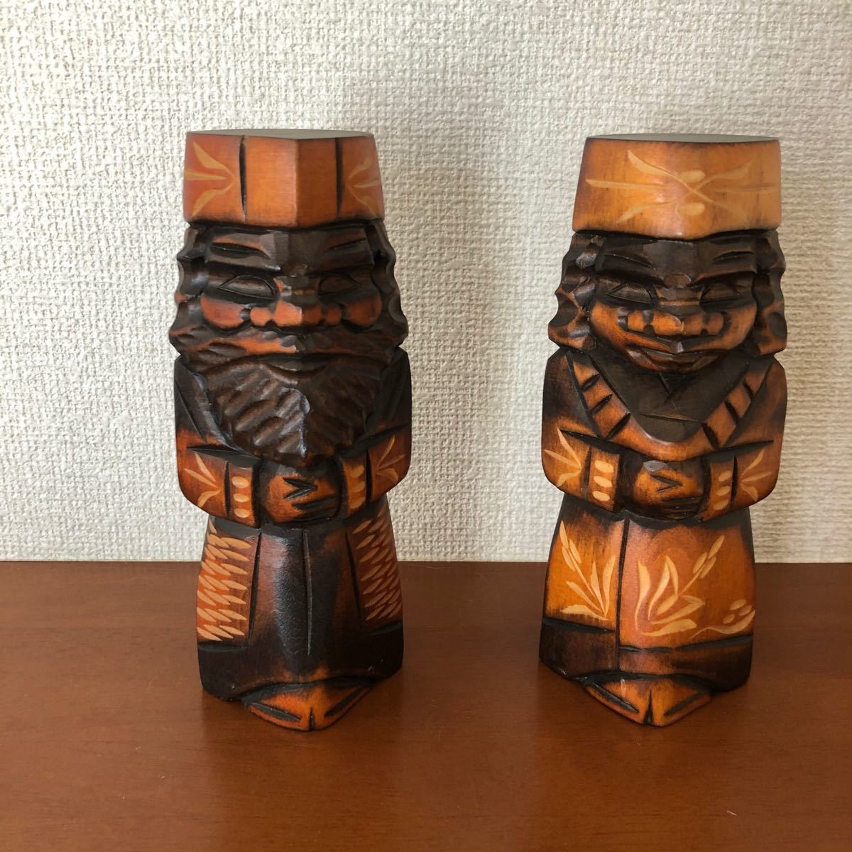 Paypayフリマ ウポポイ 北海道土産 アイヌ 木彫りの人形 民芸品 Paypayフリマ ウポポイ 北海道土産 アイヌ 木彫りの人形 民芸品
