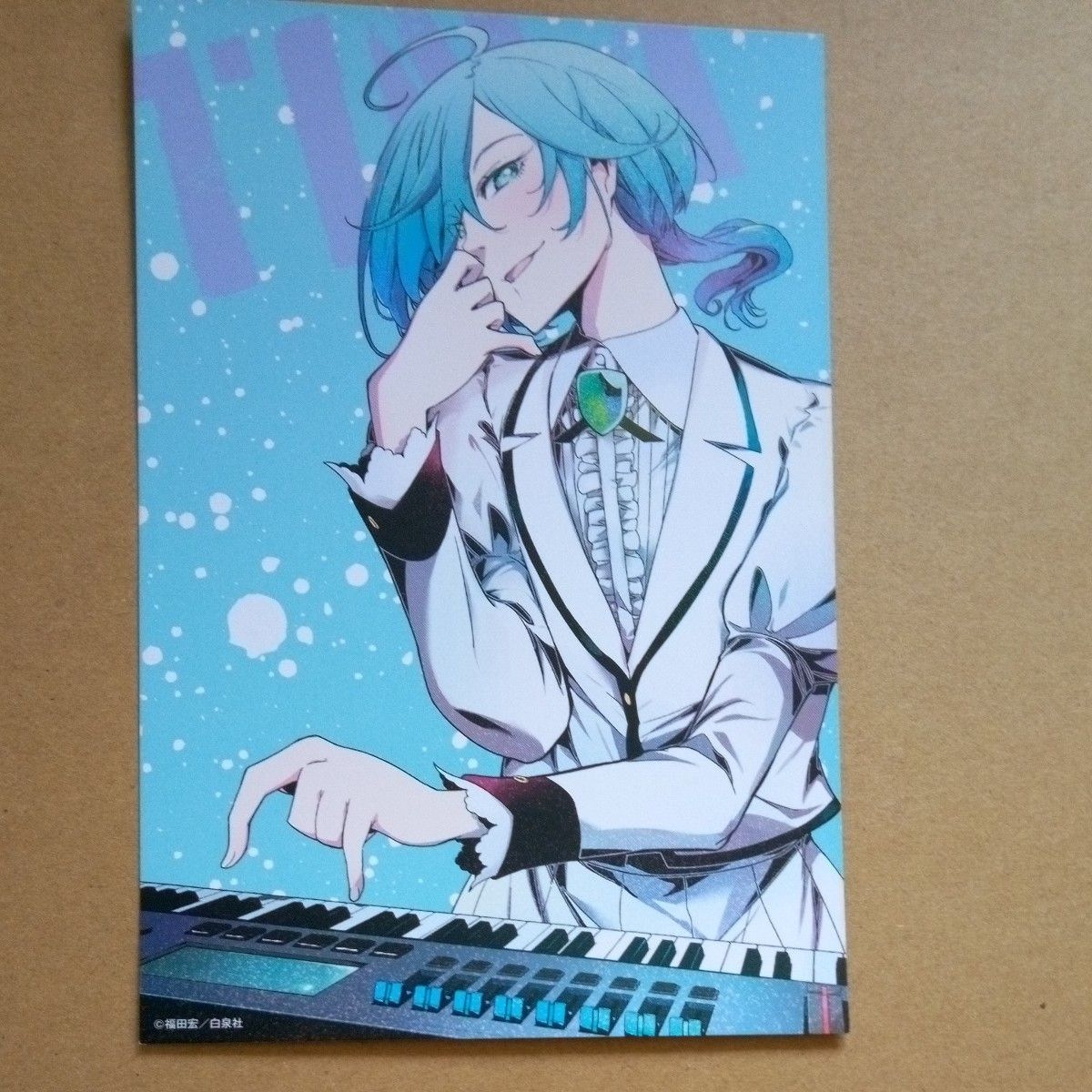 ロックは淑女の嗜みでして ポスター イラストカード 非売品 レア 希少 ロックは淑女の嗜みでして ポスター イラストカード 非売品 レア