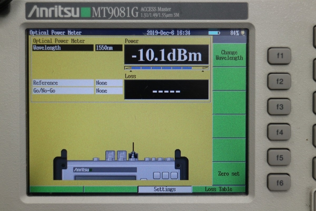 【正常動作品】ANRITSU MT9081G 01/02/08/10/11 アクセスマスター OTDR