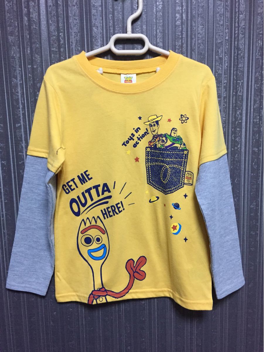 Paypayフリマ ディズニー トイストーリー 長袖tシャツ 130