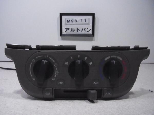 アルトバン HA24V 純正 エアコンスイッチ パネル AC 中古 即決_画像1