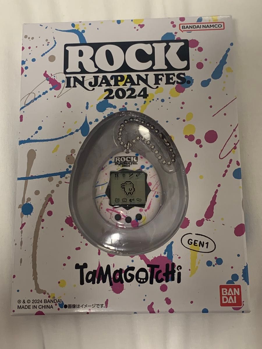 ロッキン RIJF 2024 たまごっち ペイント RIJF2024 たまごっち ペイント ロッキン2024 限定 BANDAI