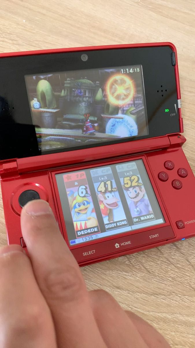 Nintendo 3DS メタリックレッド(本体美品ですが、、、)