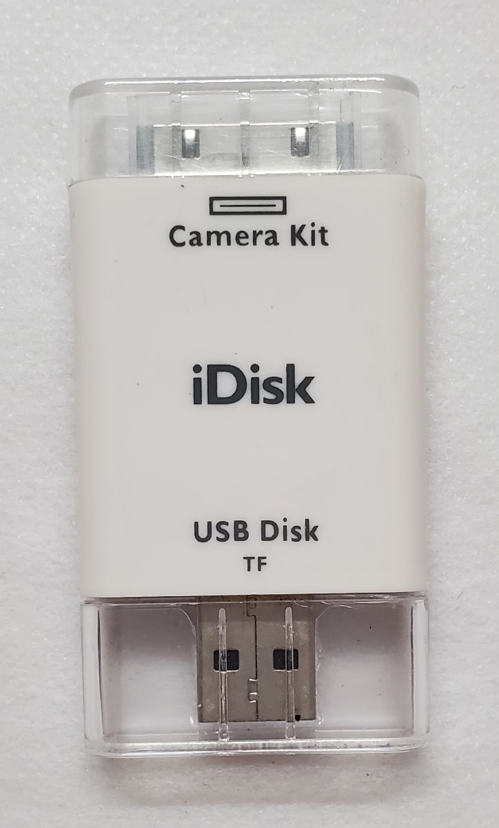 《希少》「iDisk」 iPadのメモリー活用USBアダプター