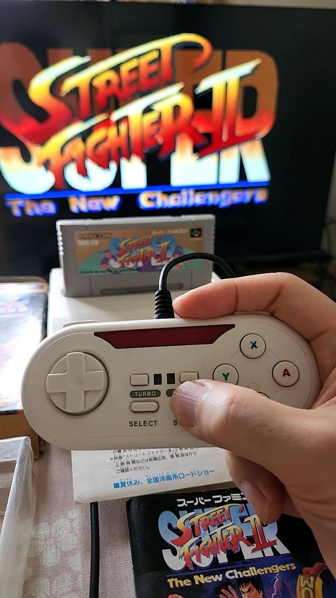スーパーストリートファイター2 スーパーファミコン 取説 箱 SFC