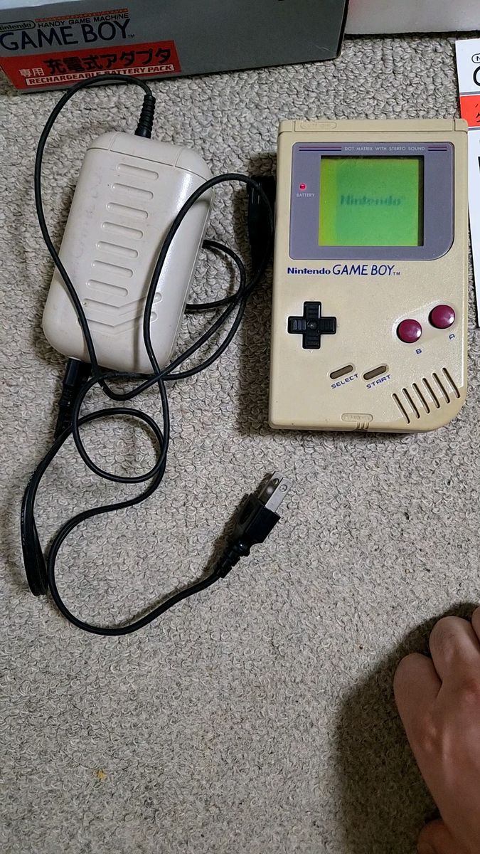ゲームボーイ 充電式ACアダプター GAMEBOY 充電式アダプタ