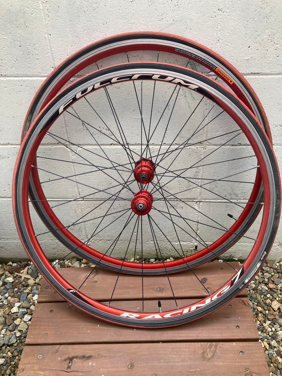 【FULCRUM RACING 7 】フルクラム7/REDハブ/カンパ10速 FULCRUM フルクラム レーシング7 racing7 レッド ETRTO 622×15C