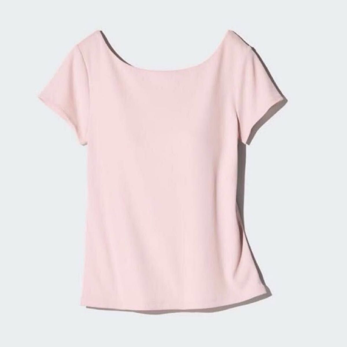 ユニクロUNIQLO エアリズムコットンローバックブラTシャツ　L