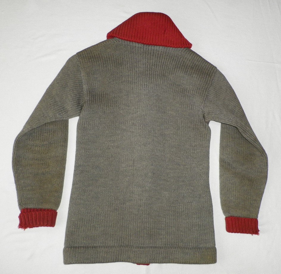 * 30s Vintage shawl color cardigan ( inspection ) 20s 40s 50s