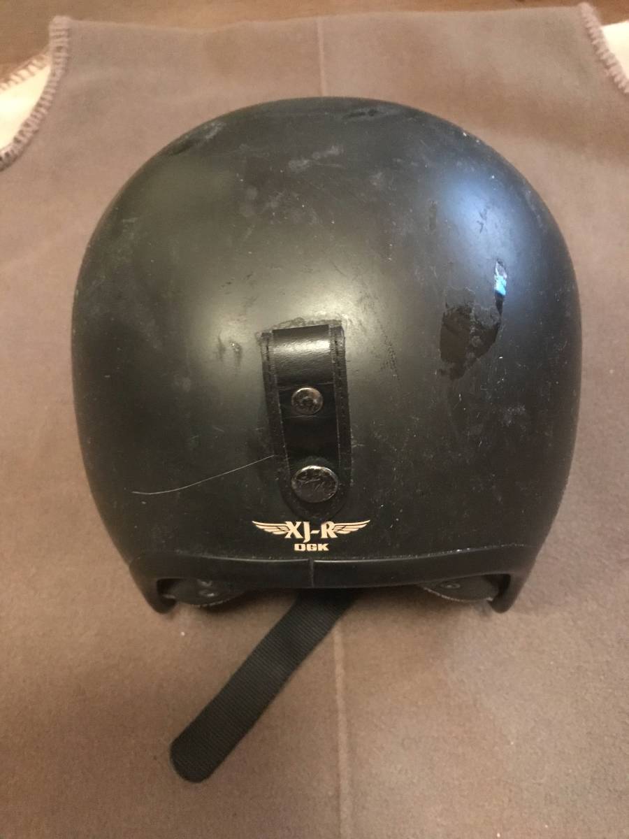 [OGK] jet helmet XJ-R black L size (59-60cm)