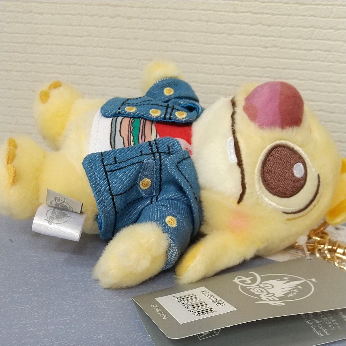ルーベン ぬいぐるみキーホルダー・キーチェーン Denim Stitch 新商品ルーベン ぬいぐるみキーホルダー・キーチェーン Denim
