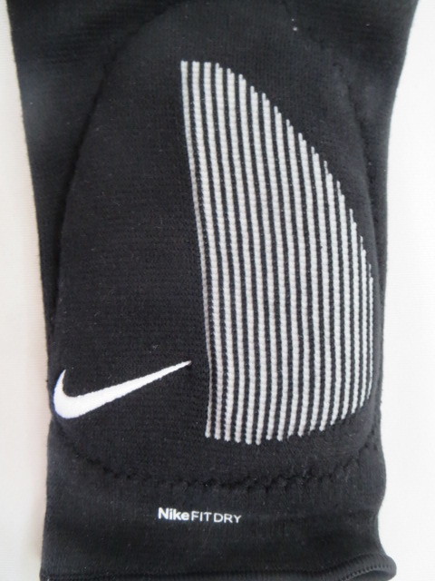  Nike **FIT DRY~* knee pad * black x white * field hockey!