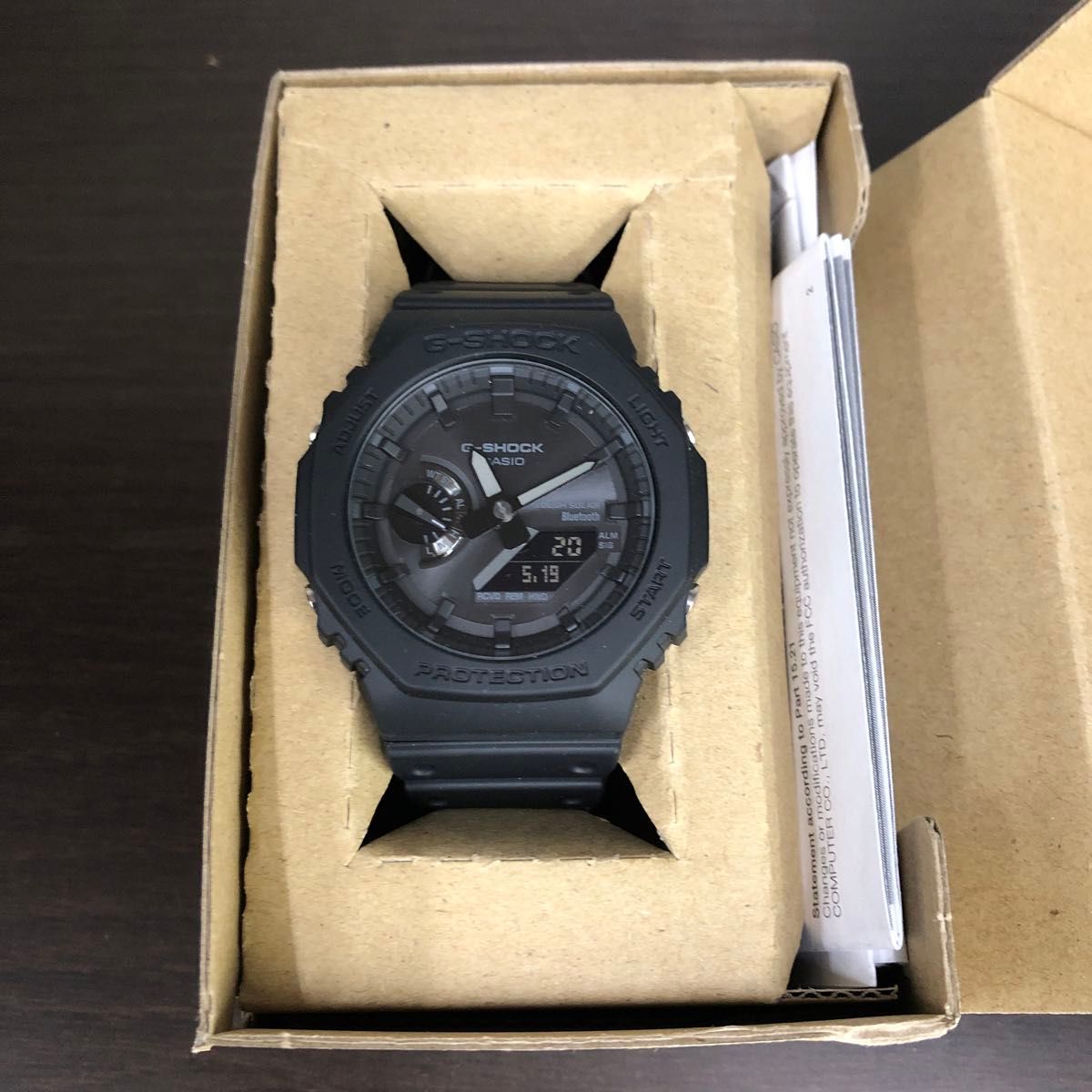 【新品未使用】G-SHOCK 5689 JA 未使用 G-SHOCK カシオ 5689 JA 定価¥19 800 腕時計 ブラック