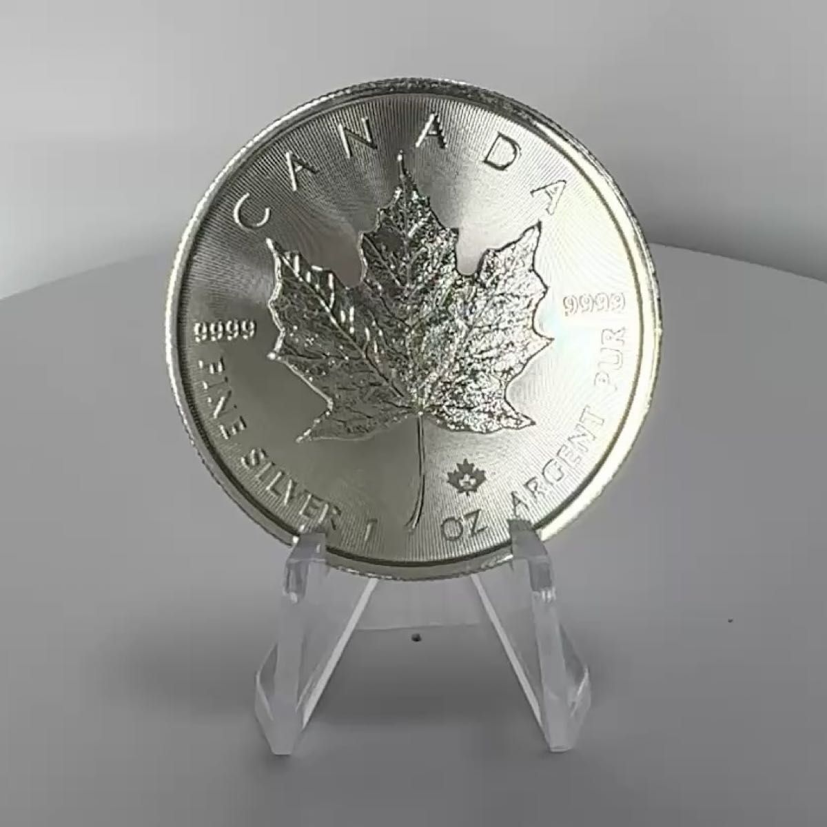 S-254【2025年発行】メイプルリーフ銀貨 1オンス FINE SILVER