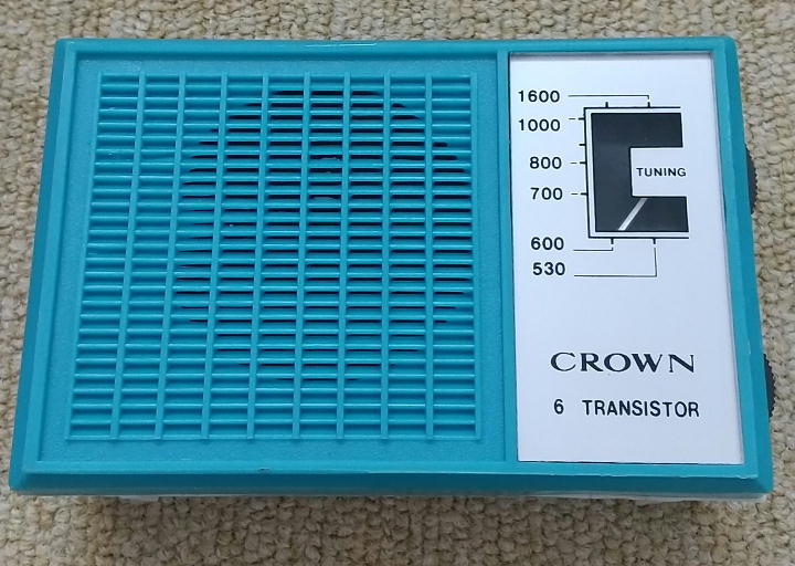 【ＡＭラジオ】CROWN model TR-77　動作品（NCNR）_画像1