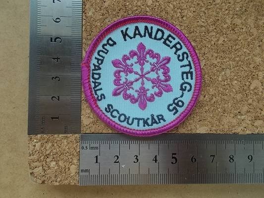 ジュパダールスカウトDJUPADALS SCOUTKAR KANDERSTEG-95 ボーイスカウト ワッペン/スウェーデン北欧BOY SCOUTパッチ刺繍バッジ v84_画像7
