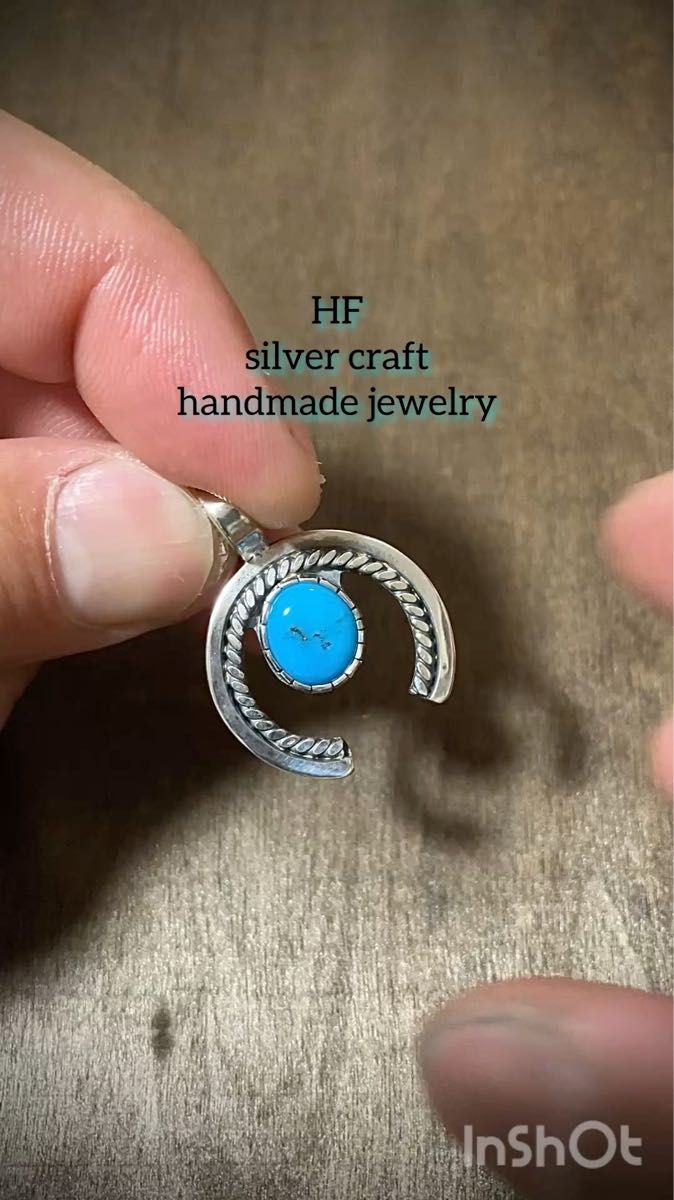 スリーピングビューティー ターコイズ ナジャ シルバー ネックレス ペンダント #インディアンジュエリー ネイティブアメリカン
