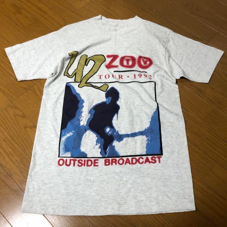 90s U2 バンド Tシャツ ZOO TV ツアーTシャツ　ツアー TEE ヴィンテージ USA製 L