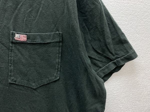 ラルフローレン デニム&サプライ Vネック ポケット付き 半袖Tシャツ (XL) 濃灰系 DENIM&SUPPLY_画像5