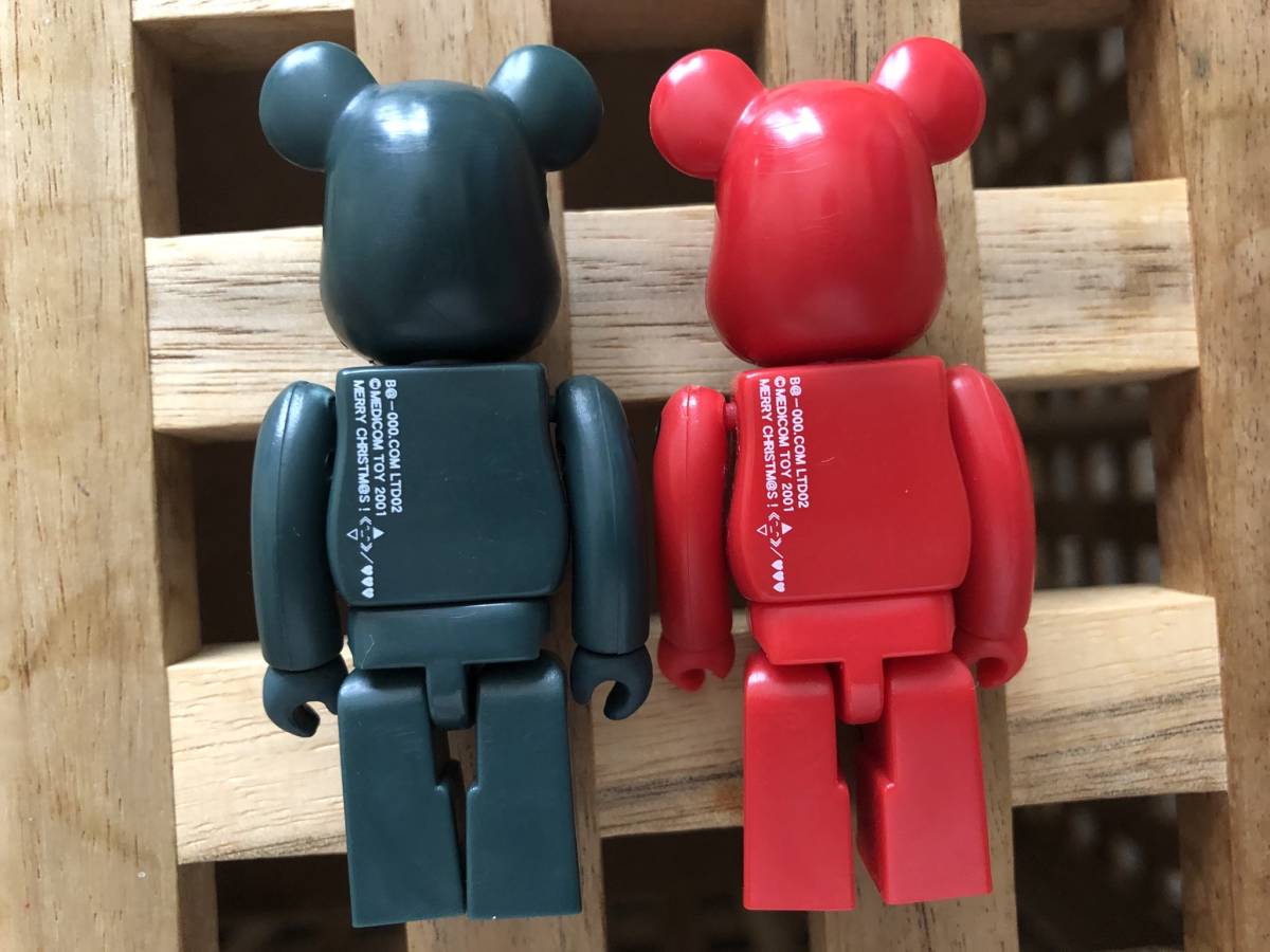 2001 クリスマス/Xmas ベアブリック/BE@RBRICK 100%セット 2001 クリスマス/Xmas ベアブリック/BE@RBRICK 100%セット