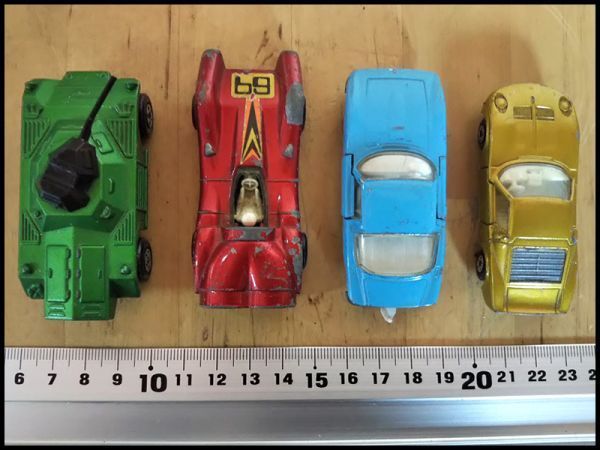 MATCHBOX Matchbox NO 75 69 33 14 equipment . car supercar Lamborghini iso grif . minicar 4 point set that time thing toy rare rare article 