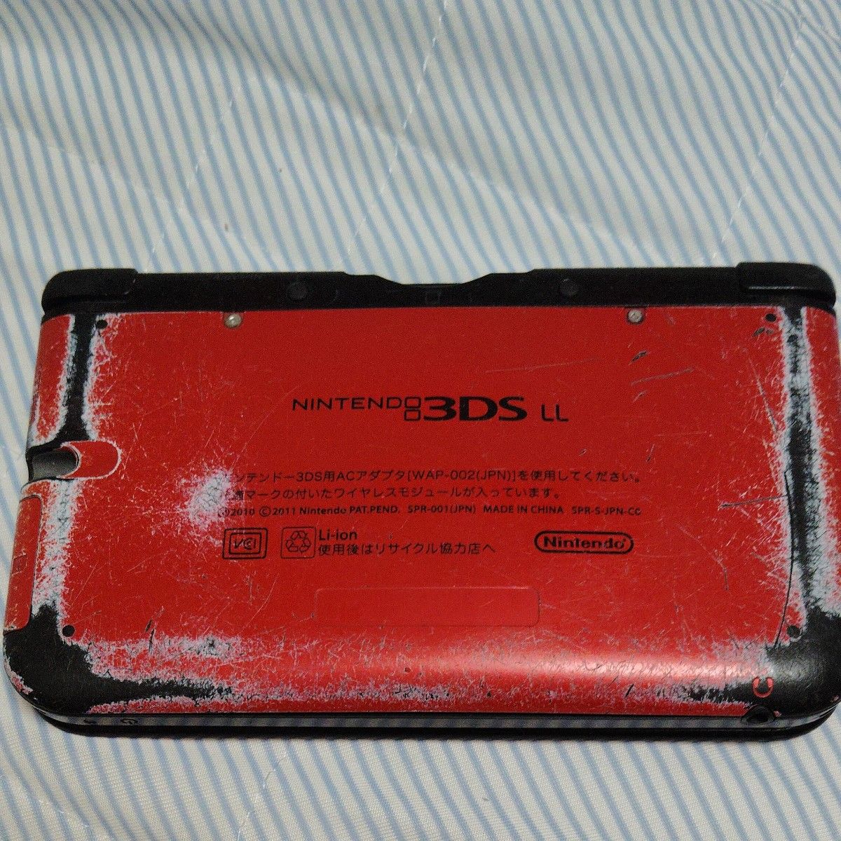 Nintendo ニンテンドー 3DS LL レッド×ブラック 本体 ジャンク