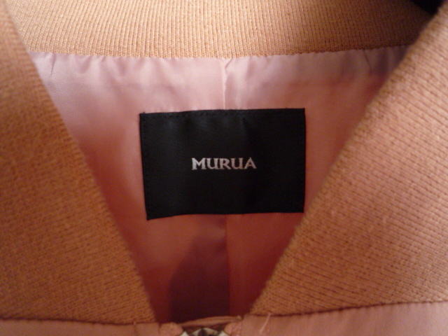 MURUA ムルーア ブルゾン ピンク フリーサイズ 刺繍_画像3