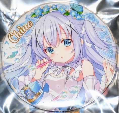 ごちうさ 缶バッジ ご注文はうさぎですか? チノ 8点