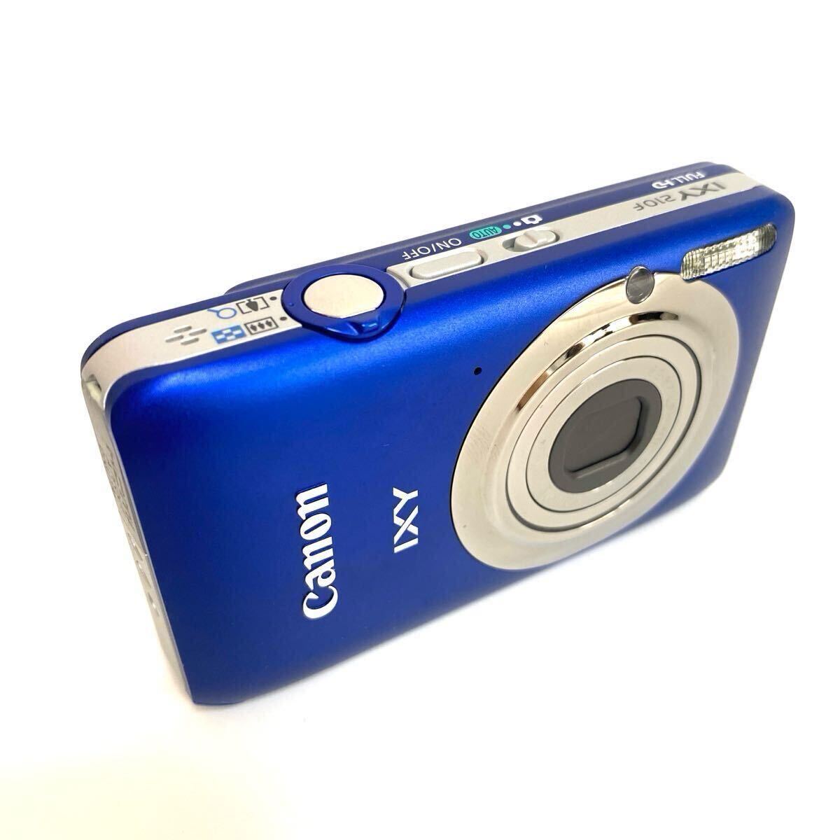 【美品】Canon IXY 210F ブルー 完動品 Canon キャノン IXY 210F コンパクトデジタルカメラ ブルー
