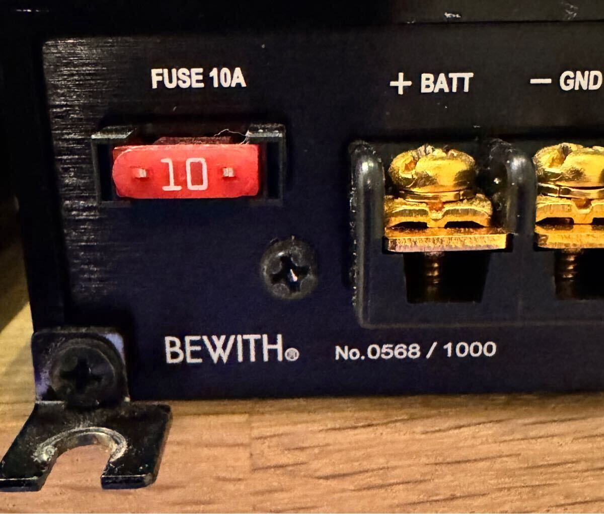 1 иен старт * редкий ограниченный товар *BEWITH моно усилитель 4 листов R-107S BS01 Limited 1000 шт. ограниченный выпуск 