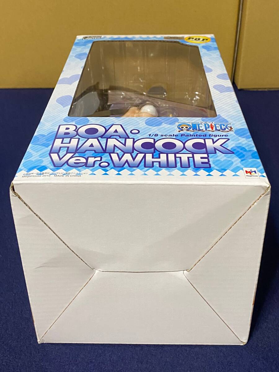 1円? メガハウス P.O.P LIMITED EDITION ONE PIECE ボア?ハンコック Ver.WHITE 1/8スケール フィギュア 未開封品