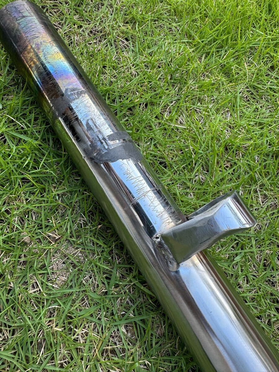 sr400spa тигр muffler выхлопная труба, диск имеется 