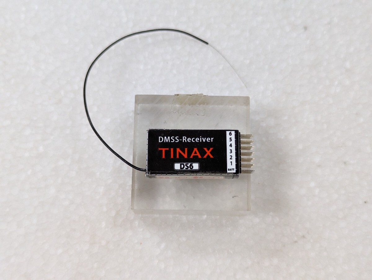 ■TINAX DS6 2.4G 6CH DMSS パークフライヤーレシーバー ＜JR XG6 XG7 XG8 XG11 送信機用＞■12945