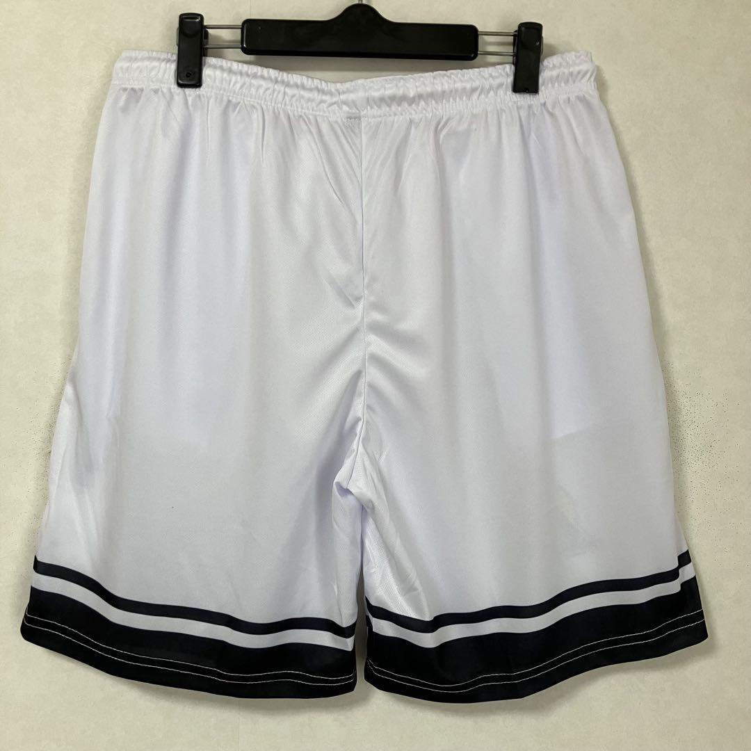 ★未使用品 NBA レブロン・ジェームズ LAKERS ロサンゼルス・レイカーズ バスパン ショーツ ユニフォーム バスケ ジャージ ハーフパンツ L