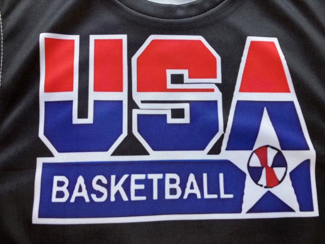 ★未使用品 USA代表 バスケットボール 初代ドリームチーム DREAMTEAM ユニフォーム NBA シャツ バスケ ジャージ ビブス　ジョーダン