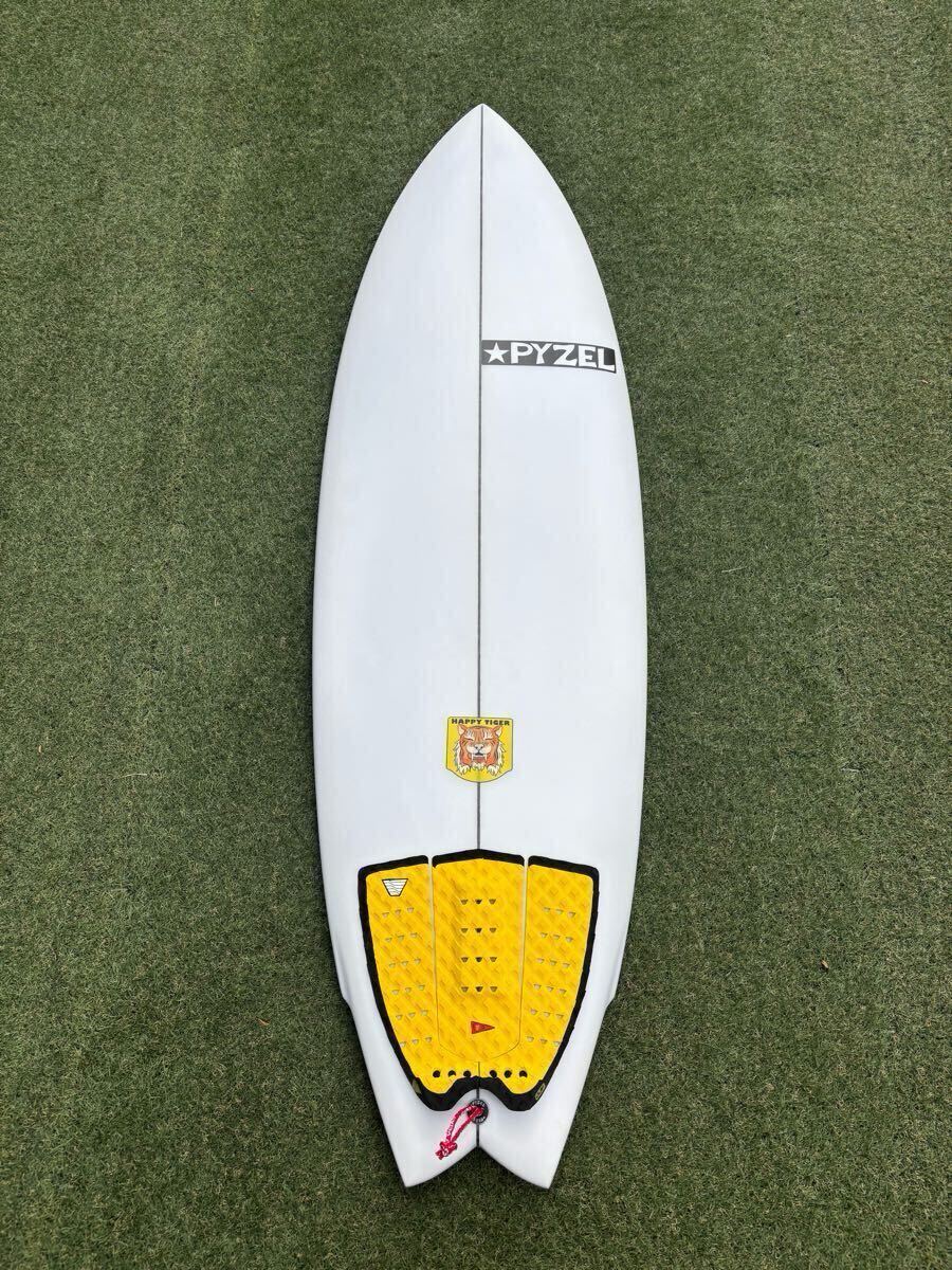 PYZEL パイゼルHAPPY TIGERハッピータイガー　FCS2 PU 5.6(167.6cm) 19 3/4(50.17cm) 2 1/2(6.35cm) リッター29.9L 美品　室內(nèi)保管