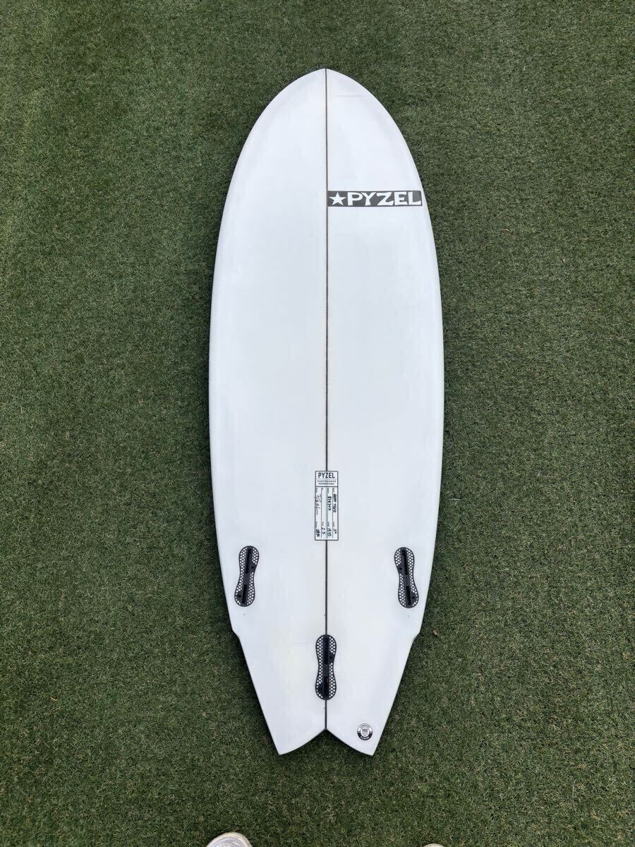 PYZEL パイゼルHAPPY TIGERハッピータイガー　FCS2 PU 5.6(167.6cm) 19 3/4(50.17cm) 2 1/2(6.35cm) リッター29.9L 美品　室內(nèi)保管