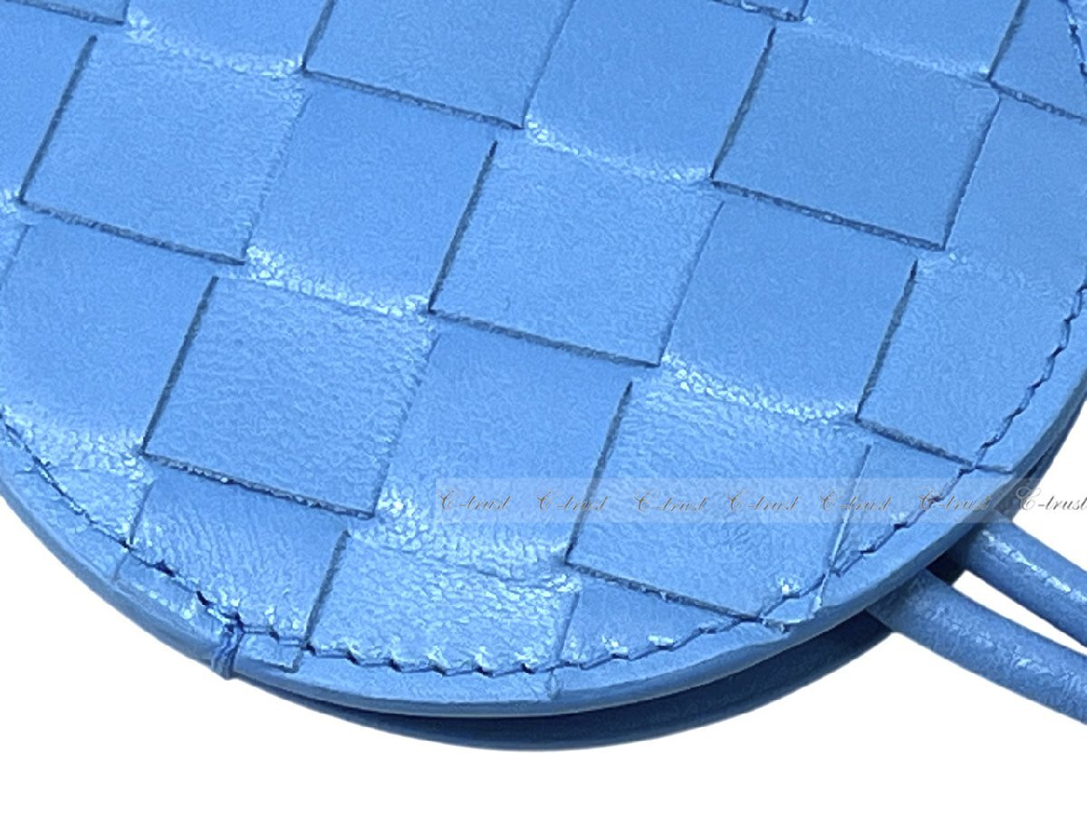 L462.. BOTTEGA VENETA ボッテガ ヴェネタ キーケース キーホルダー ストラップ イントレ ナッパ イタリア制 ★ 4611 SWIMMING