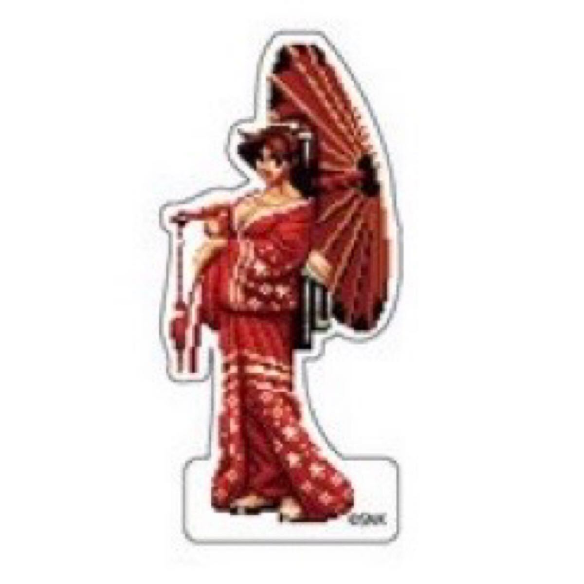 KOF'96 97 アクリルダイカットブロック 不知火舞　(SNK STORE KOF97 KOF XV neogeo ネオジオ the king of fighters ピクセル 不知火舞)