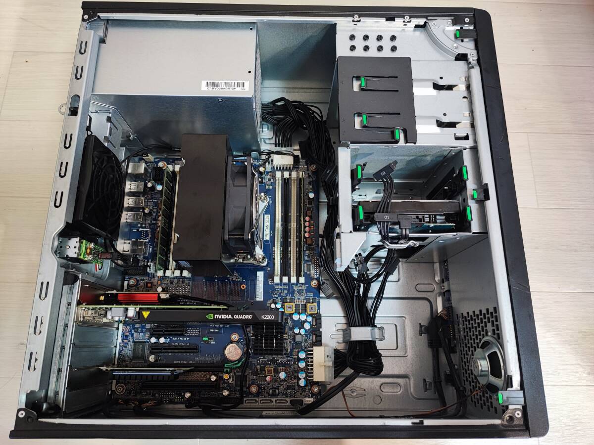 激速/18コア36スレ/XEON/i9-11900 同等/32GB/Quadro K2200/新品M.2/WiFi/office/Z440/HP/5810/Dell/ゲーミングPC/ワークステーション
