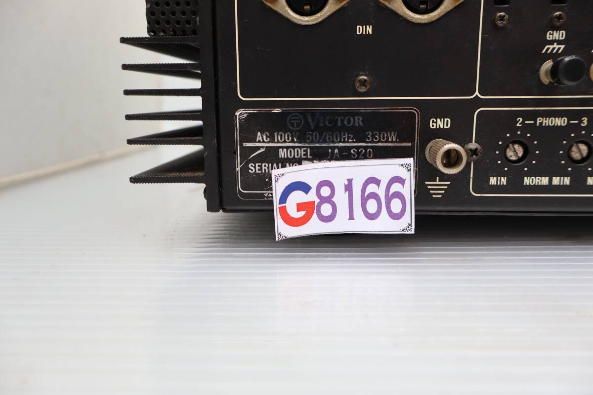 G8166 L Victor ビクター JA-S20 アンプ 通電確認済 中古 現(xiàn)狀品