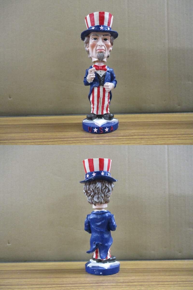 #w49【梱80】NECA HEAD KNOCKERS BEETLEJUICE BILL アンクル?サム 他 フィギュア まとめ