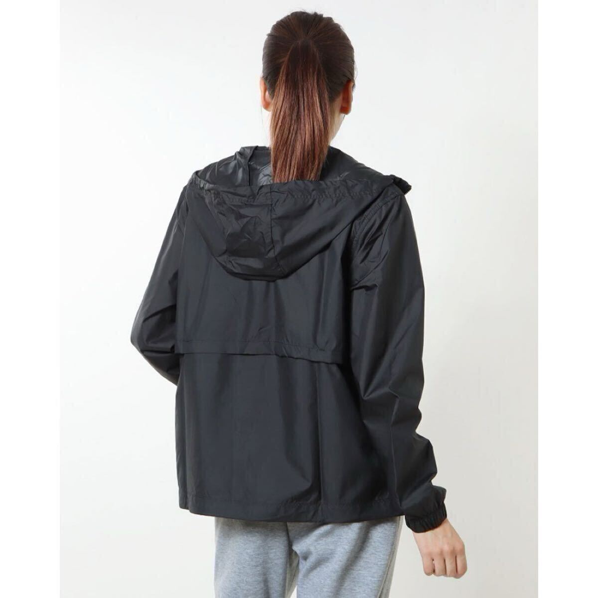 新品 定価8030円　Lサイズ　ナイキ　NIKE NSW エッセンシャル RPL ウィメンズ　ウーブン フーディ ジャケット 黒